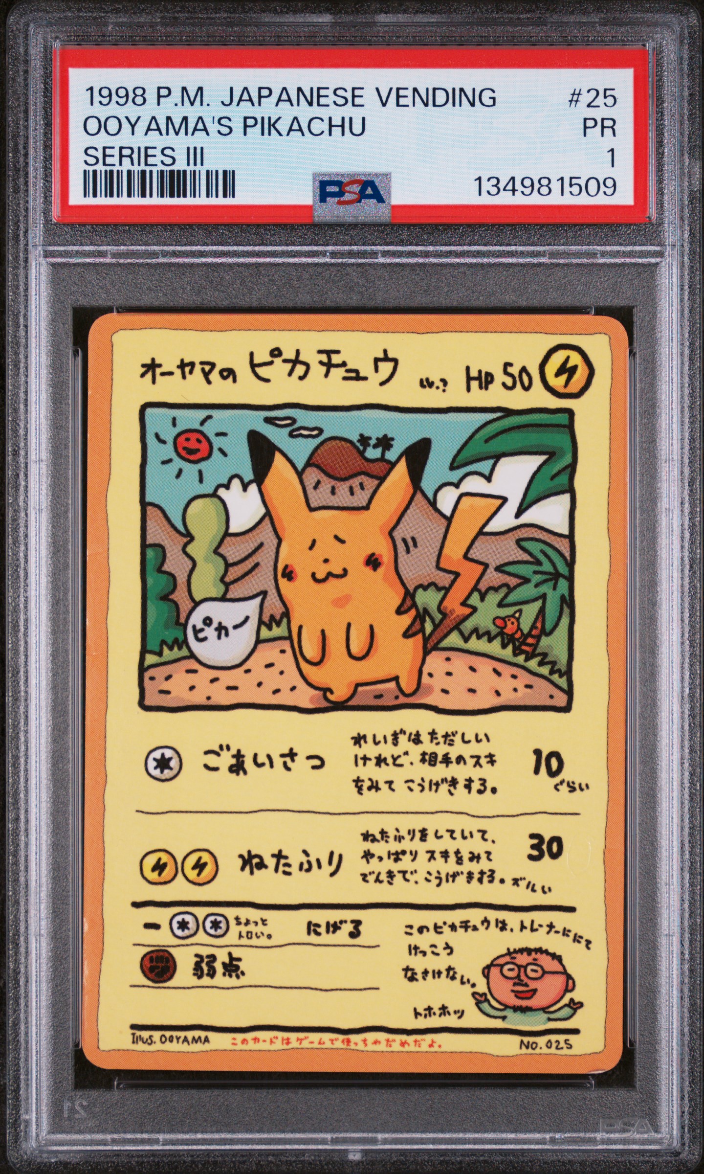 Ooyama's Pikachu